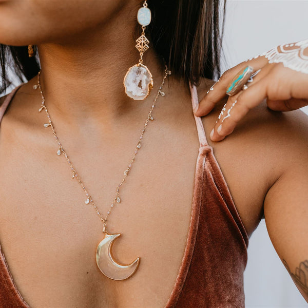 Moon Lover Necklace – ZADA OFFICIAL