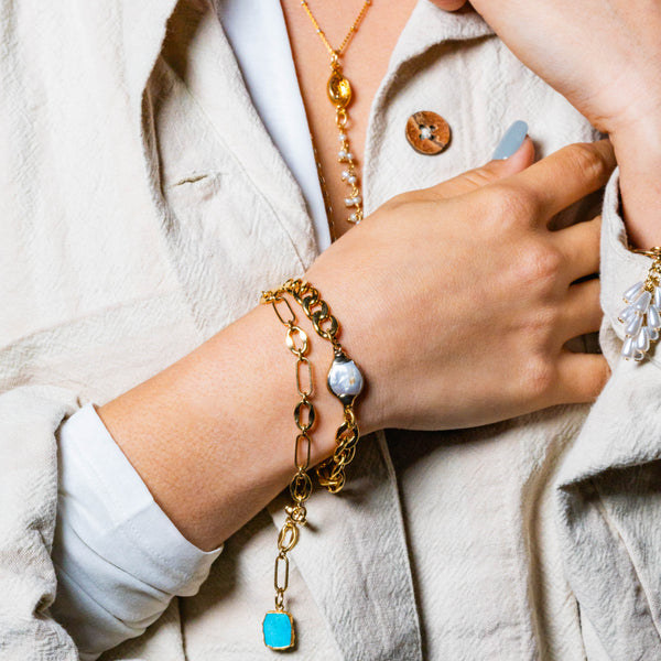 Chunky Pearl Bracelet
