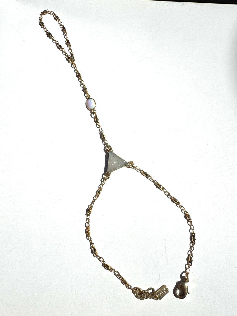Agate Druzy Handpiece