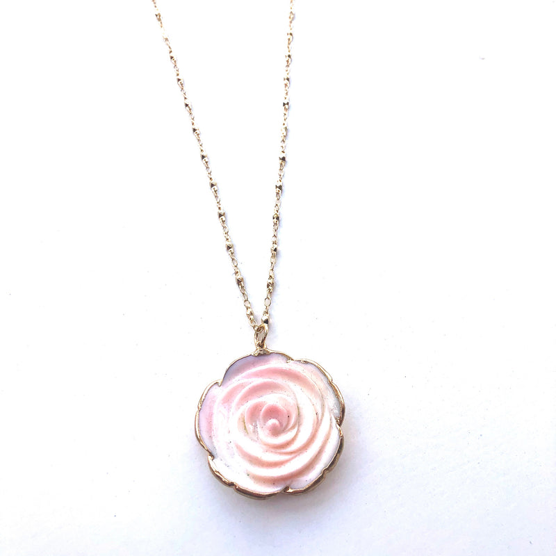 Rose Shaped Necklace