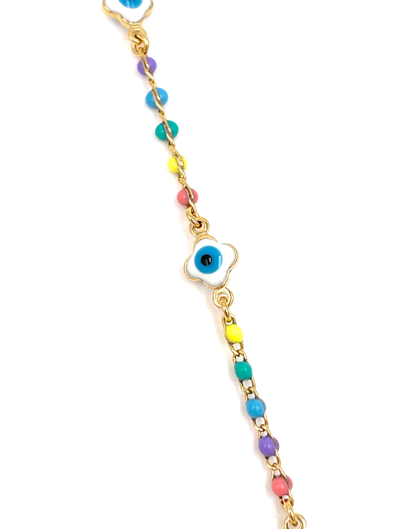Colorful All Seeing Eye Necklace