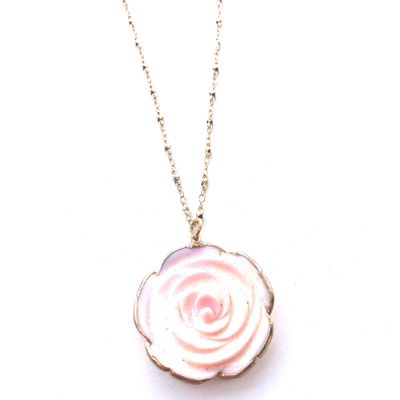Rose Shaped Necklace