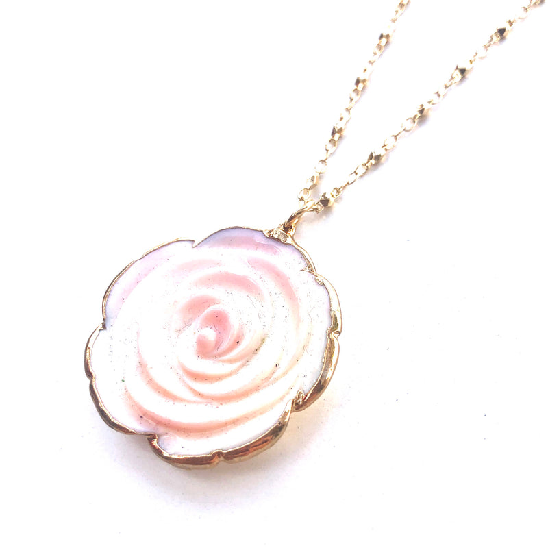 Rose Shaped Necklace